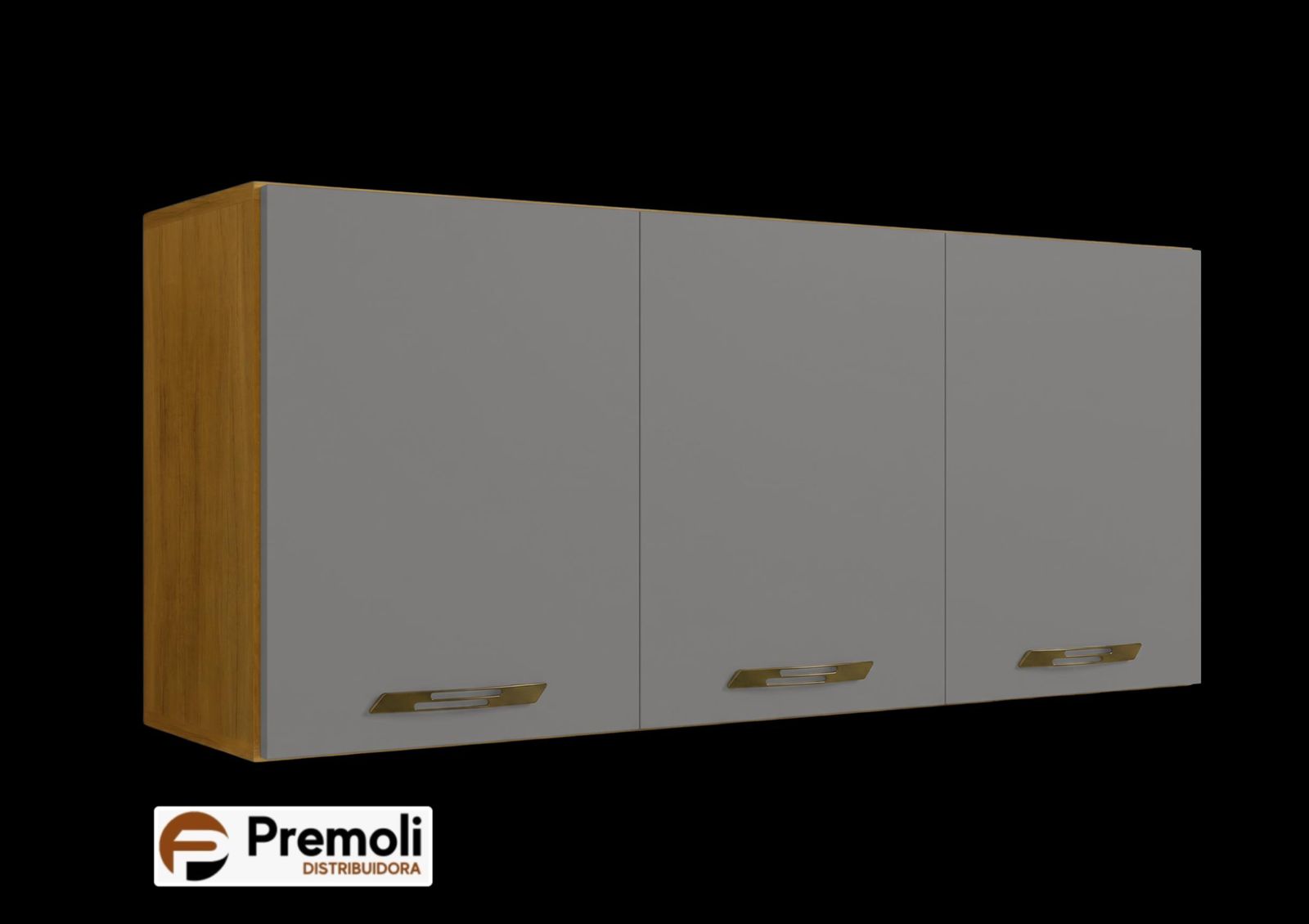 Aereo 3 portas Cinamomo Cinza Premoli